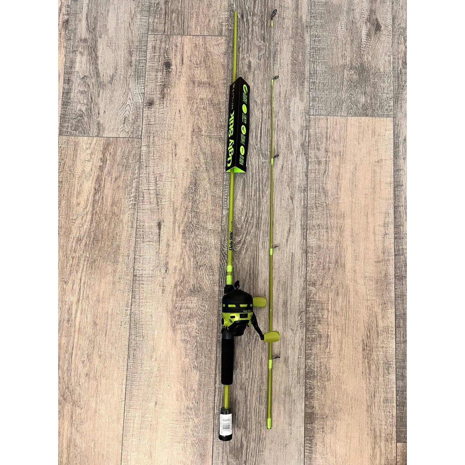 Shakespeare Ugly Stik Hi-Lite Spin Cast CBO 6' Green USHLGCA602M/SC10CBO 1519836