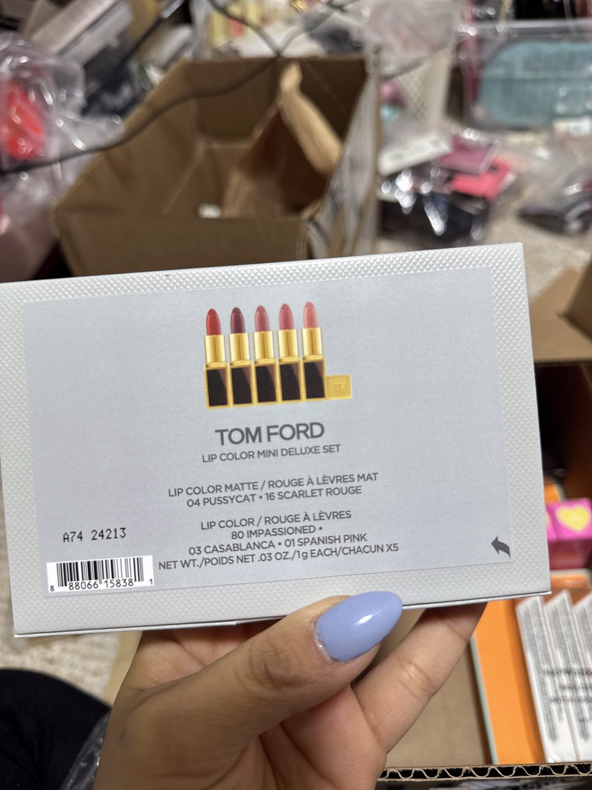 Tom Ford Lip Color Mini Deluxe Set - Limoted Edition