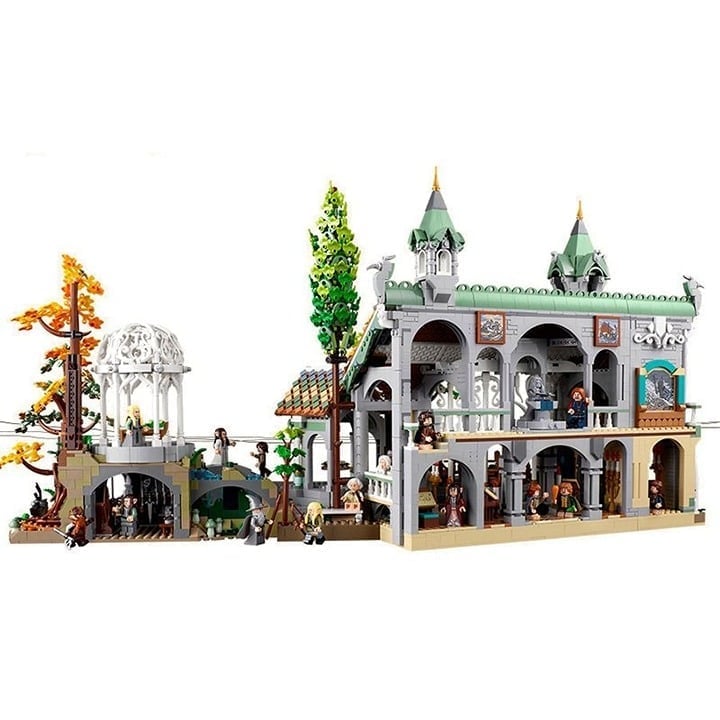 Rivendell - Lord of the Rings, Compatible generic blocks w Mini Figures, 6167 pc