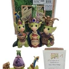Whimsical World Pocket Dragons We Three Kings Ltd Ed Signed 3475/5000 RARE ArtWk