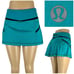 Lululemon Women 4 - 6 Skort Run Reflection Green Skort Tennis Gym Drawstring EUC
