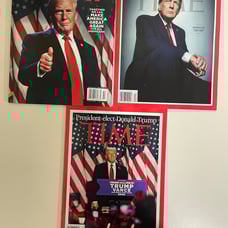 President Trump magazine lot