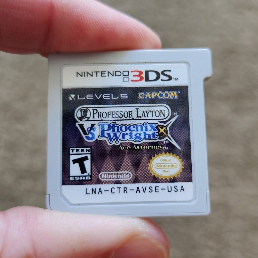 Professor Layton vs Phoenix Wright Ace Attorney for Nintendo 3DS