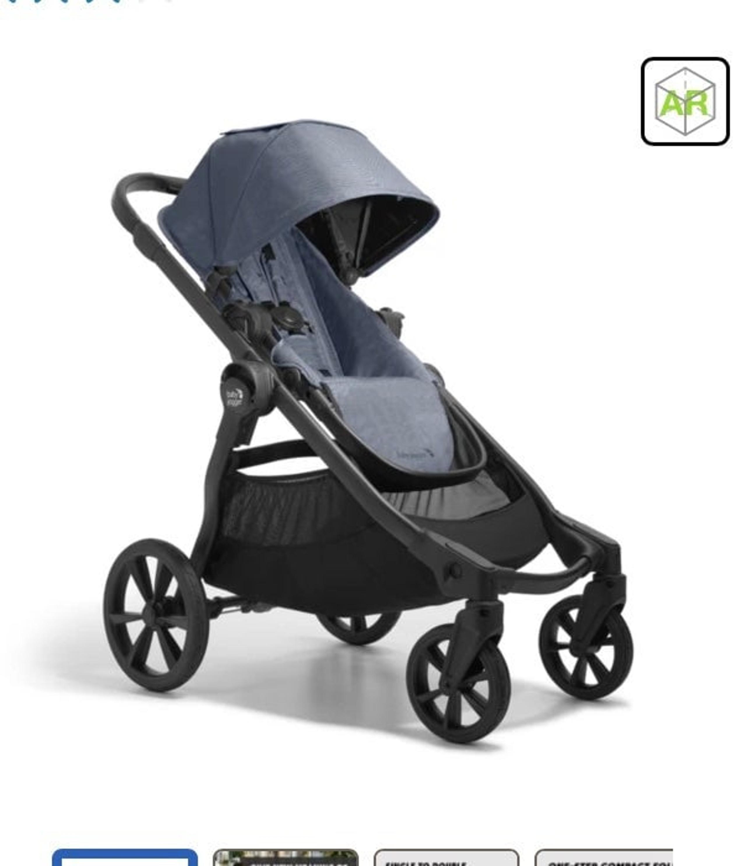 Baby Jogger city select 2 Radian Slate (NEW)