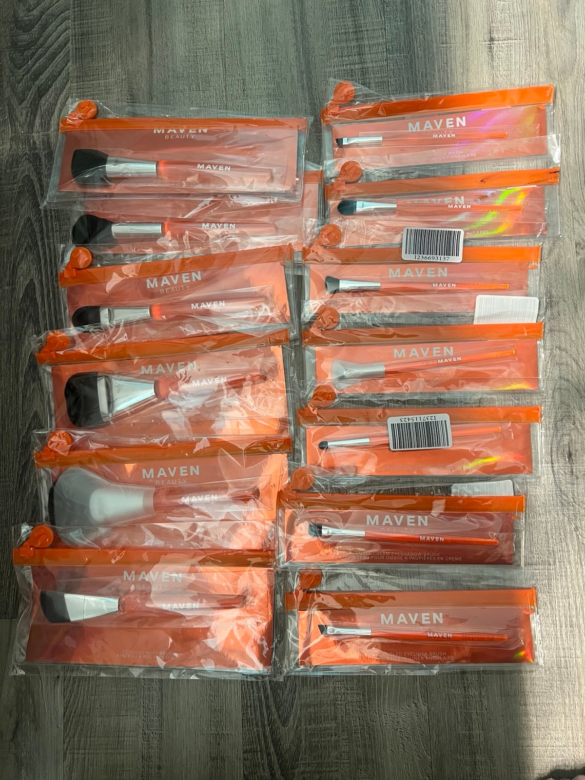 Brand new make up brush set x 14