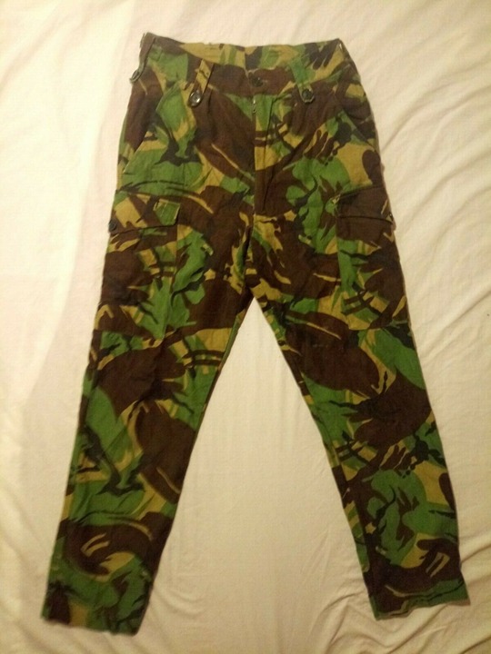 szX-SMALL NETHERLANDS DUTCH WOODLAND COMBAT 76/80/96 TROUSER PANTS MG 243