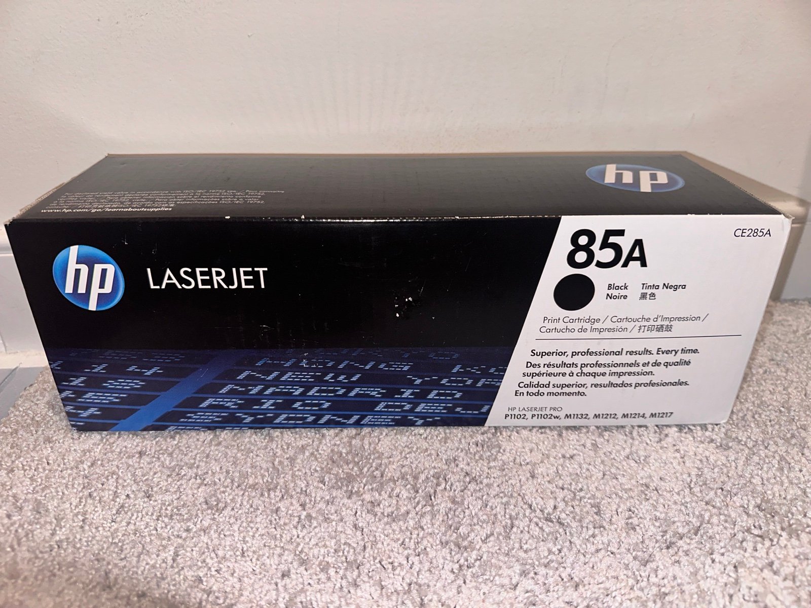 HP CE285A 85A Toner Cartridge P1102 Genuine SEALED BOX