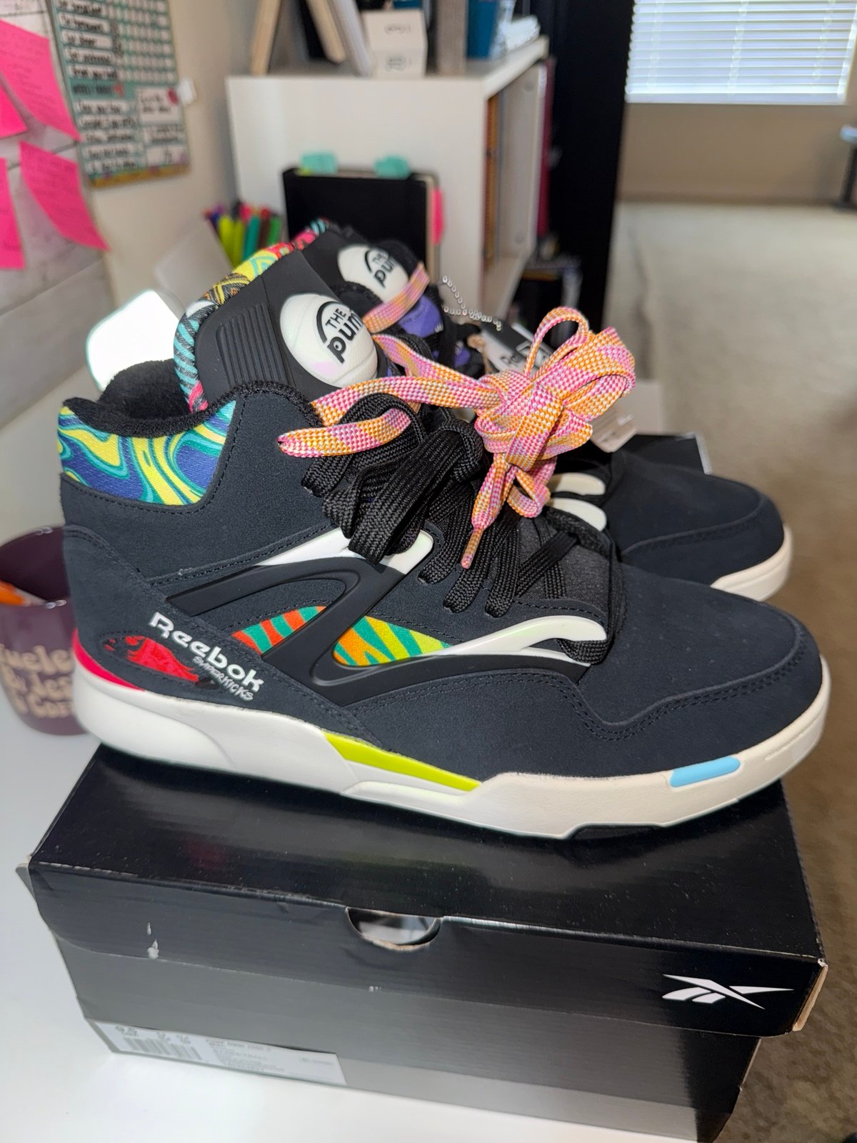 Young Bucks x Reebok Pump Omni Zone II - AEW Superkicks - SIZE 9 1/2MEN US - NEW