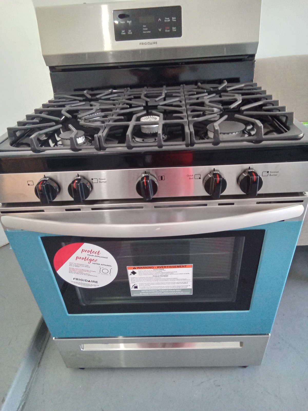 Frigidaire gas stove