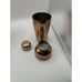Thirstystone Copper Plated Cocktail Shakers Set Of Three 28 Oz (1) And 10 Oz (2)