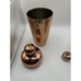 Thirstystone Copper Plated Cocktail Shakers Set Of Three 28 Oz (1) And 10 Oz (2)