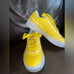PUMA Kids Boys Cali Taping Lace Up Sneakers Shoes Casual Yellow size 5C active