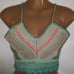Handmade Crochet Fleetwood Sparkly Halter Festival Top