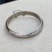 Vintage sterling hinged bracelet