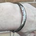 Vintage sterling hinged bracelet