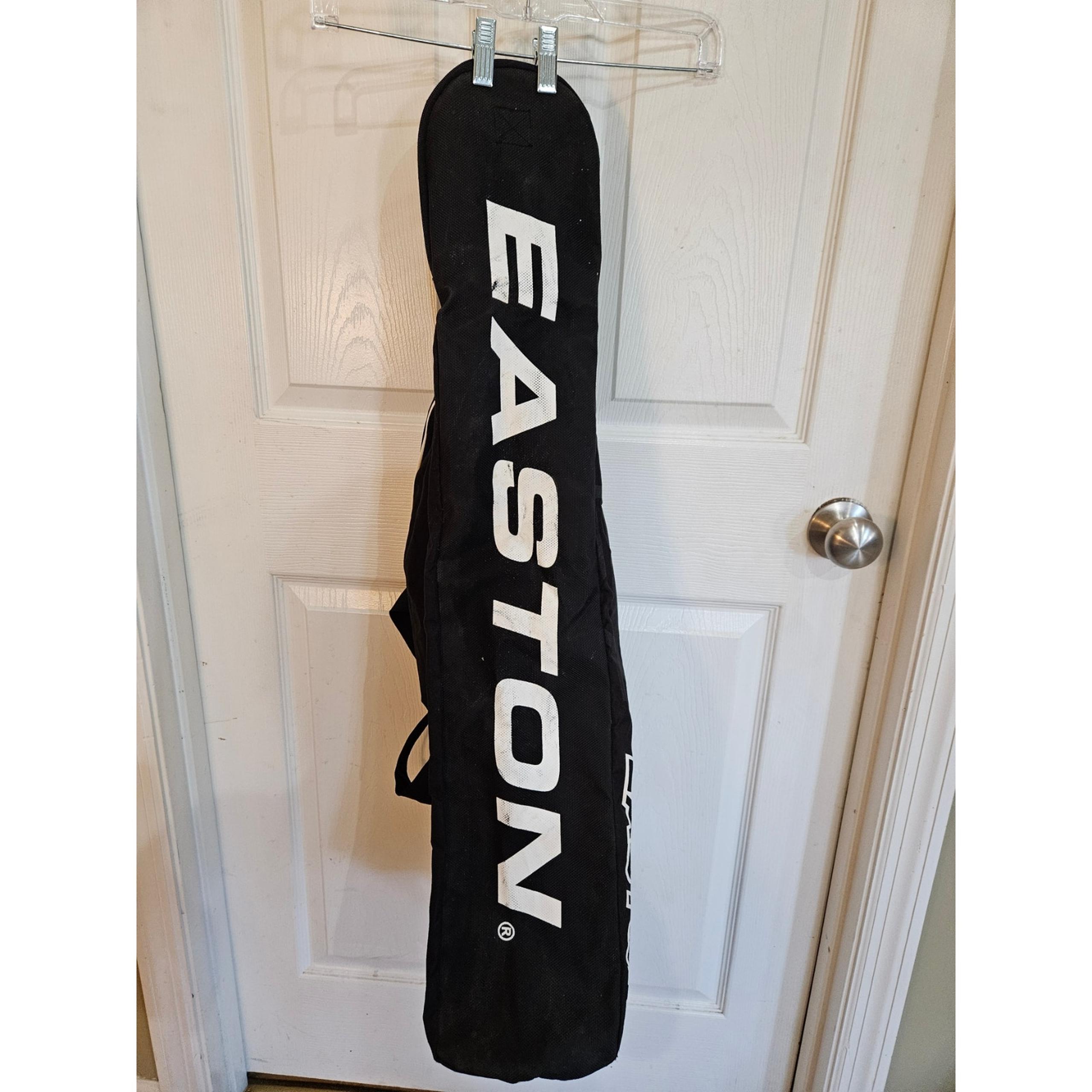 Baseball Softball Bat Equipment Bag Black White GUC - Easton