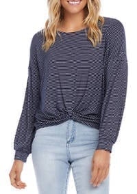 Karen Kane Women's Twist Front Top - Size Small
