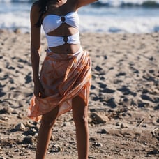 Anthropologie Printed Beach Wrap
