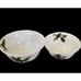 Maxcera Cardinal Tree 11 3/4 & 9 3/4 Round Serving Bowls
