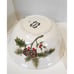Maxcera Cardinal Tree 11 3/4 & 9 3/4 Round Serving Bowls