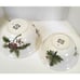 Maxcera Cardinal Tree 11 3/4 & 9 3/4 Round Serving Bowls