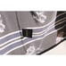 Markus Lupfer Floral Silk Peasant Skirt Long Slit Ruffle Black Stripe S FLAWS