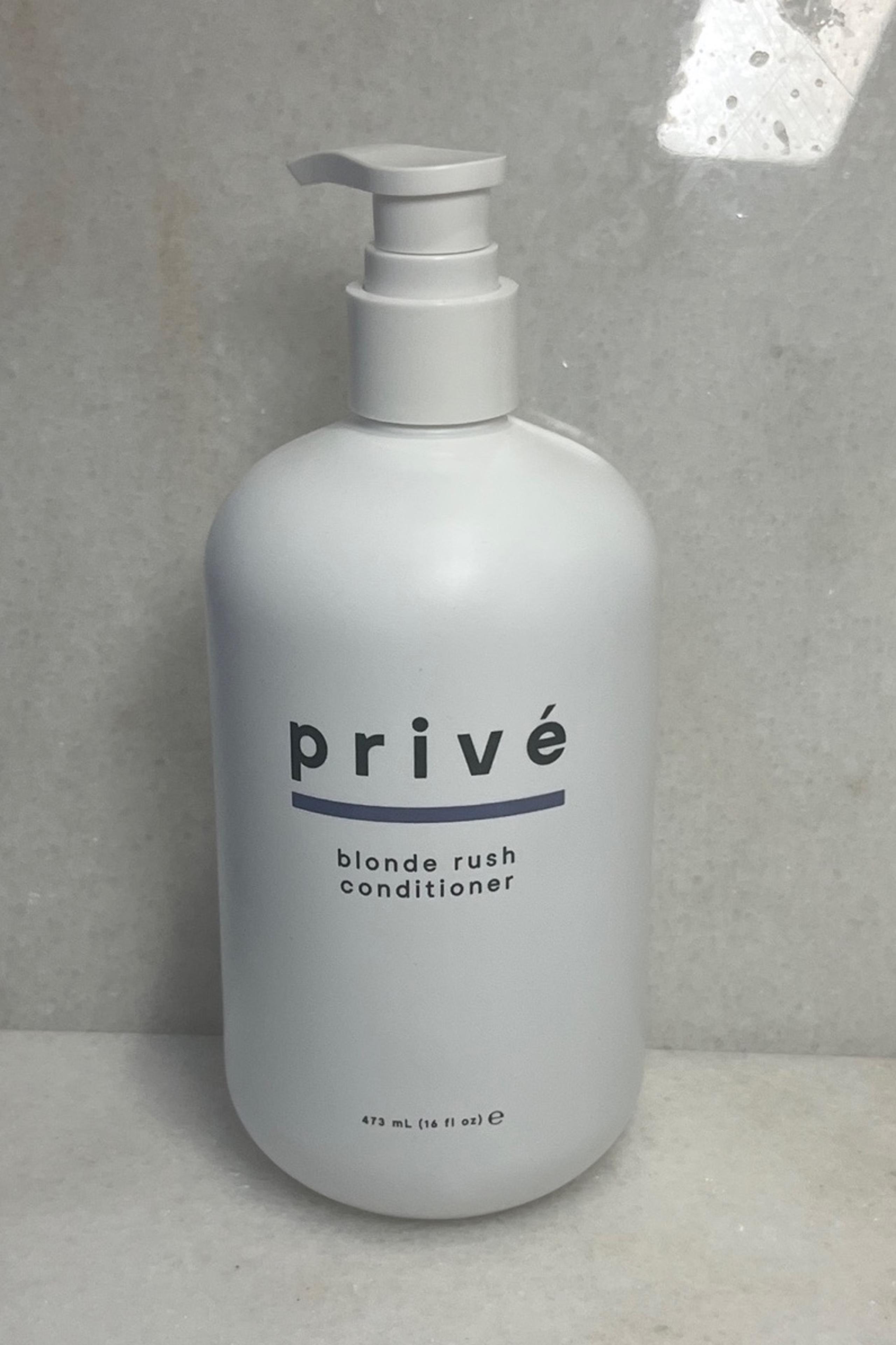 Prive Blonde Rush Conditioner 16oz w Pump