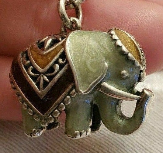 Jade Elephant Pendant necklace