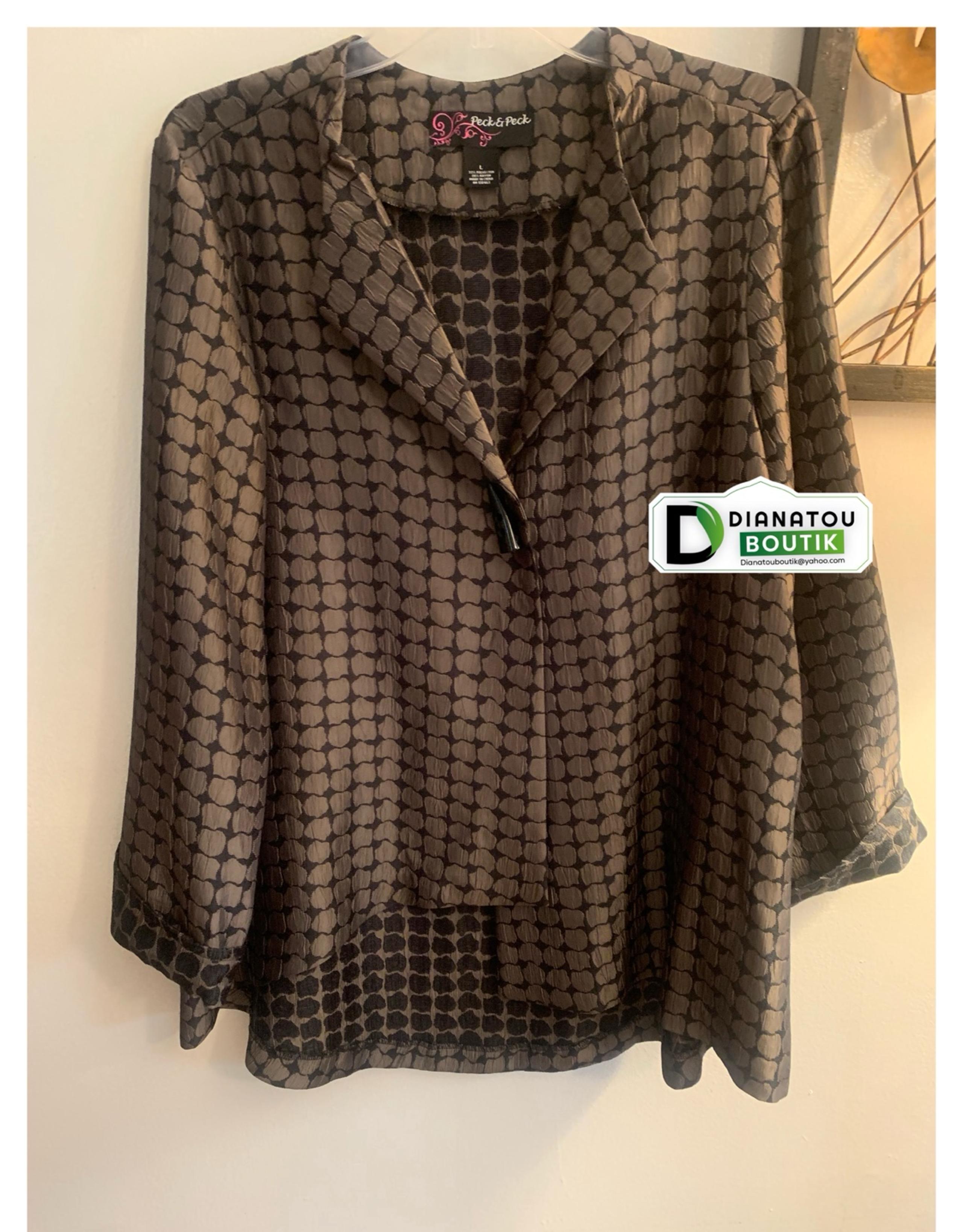 Peck & Peck Wome Bohemian Polka Dots
