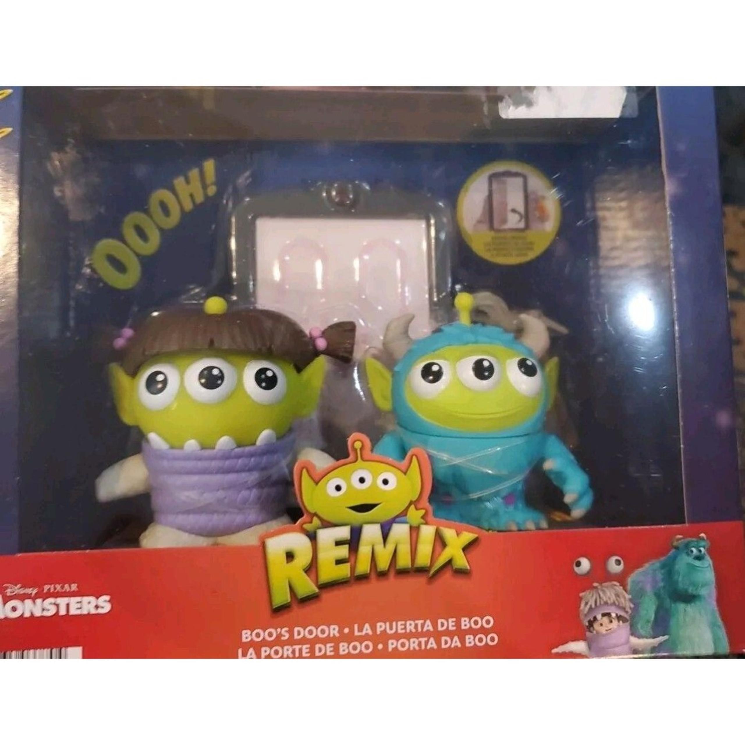 Boo's Door, Sulley #44 Boo #45, Pixar Alien Remix, Disney, Monster's Inc, Mattel
