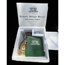 Department 56 Dickens Village Knottinghill Church 64299 Mint! Not displayed!