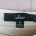Lulu's Women's Cream Sequin Show Stopper Sparkle Tie Strap Crop Top Size Medium
