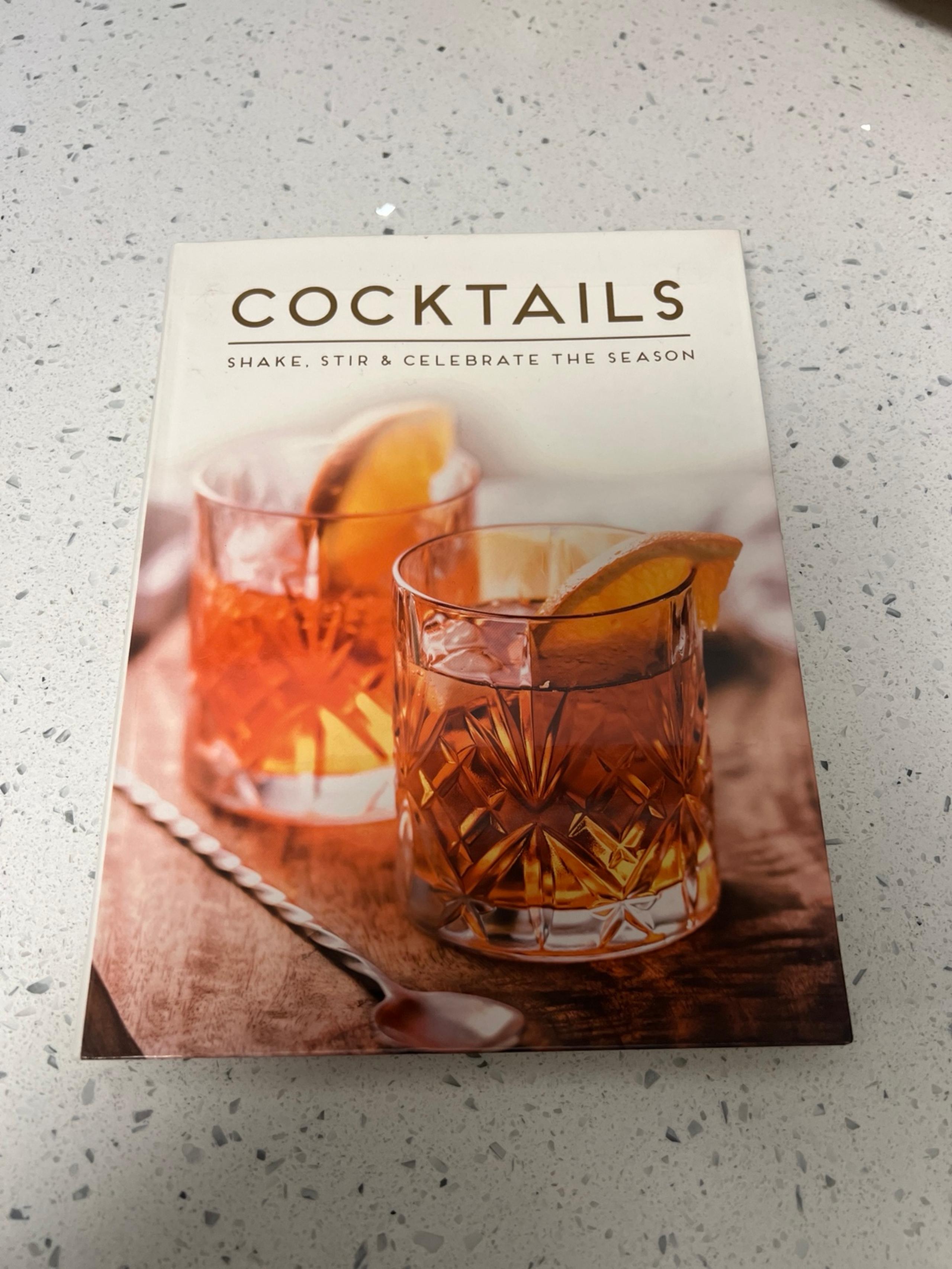 Cocktails recipe book