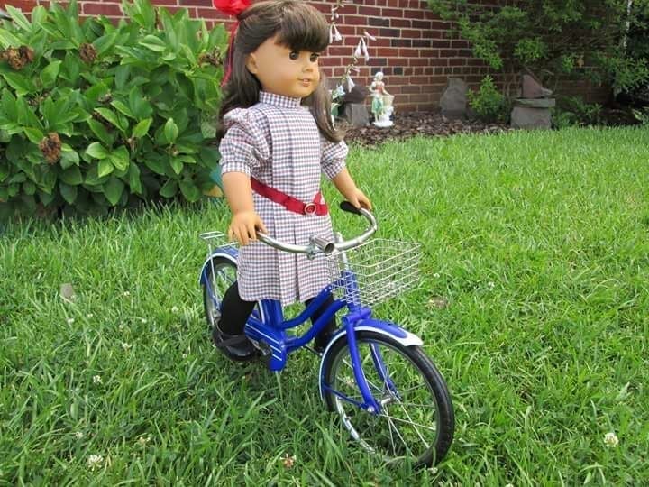 American Girl doll molly bike