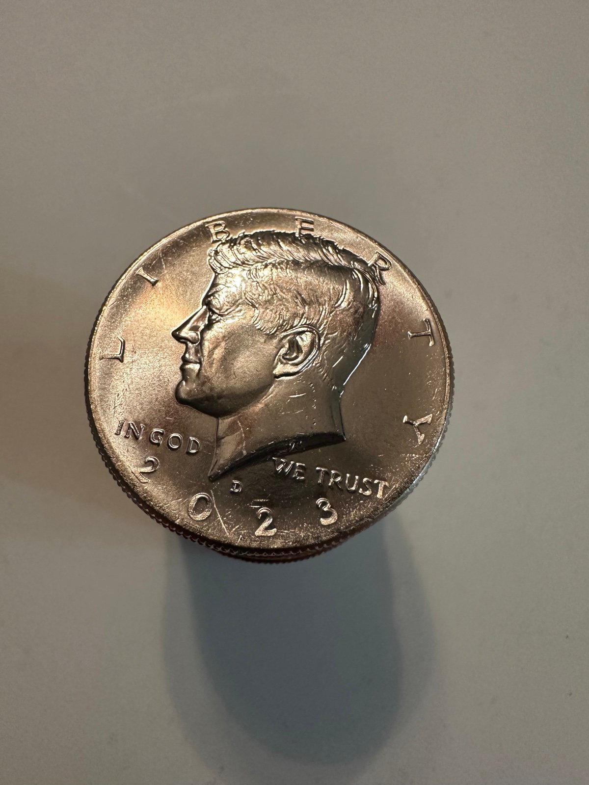 2023 D BU Roll Of Kennedy Half Dollars NIFC