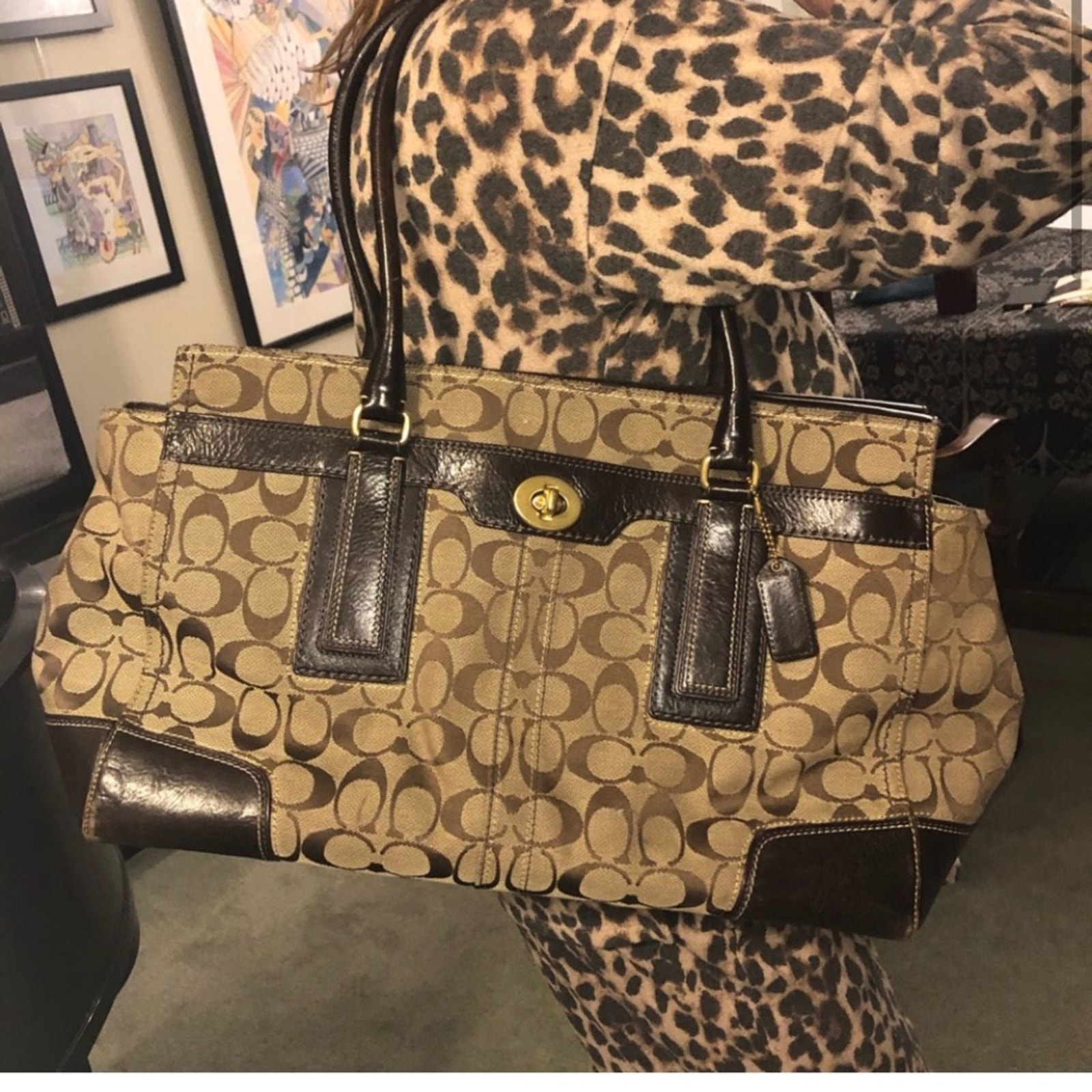 Coach Bag Authentic Monogram