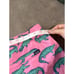 NWOT Chubbies Lined Classic Swim Trunk Men Glades Pink Alligator XXXL 7”