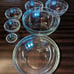 Arcoroc France Glass Mixing Bowls - Set of 7