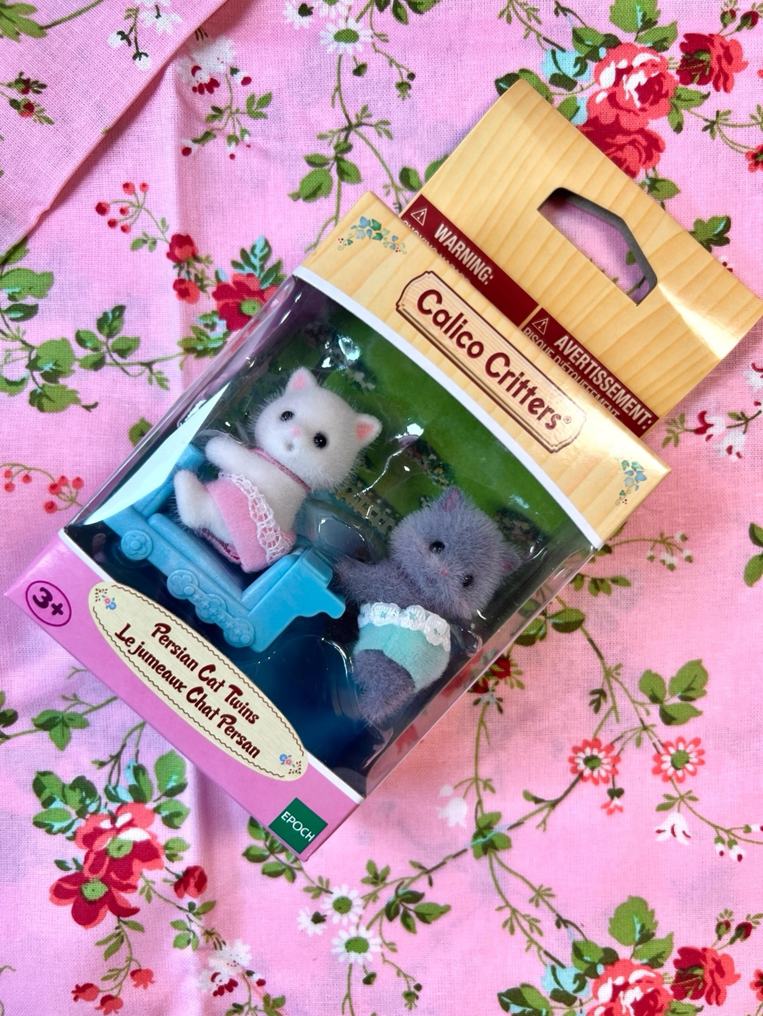Calico Critters Persian Cat Twins