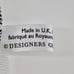 Designers Guild Tea Time Tablecloth 6 Tea Cup Napkins Fine Linen Made in the UK