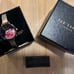 Ted Baker Kate Watch with 36mm Black Face With Flowers & RoseGold MeshBracelet