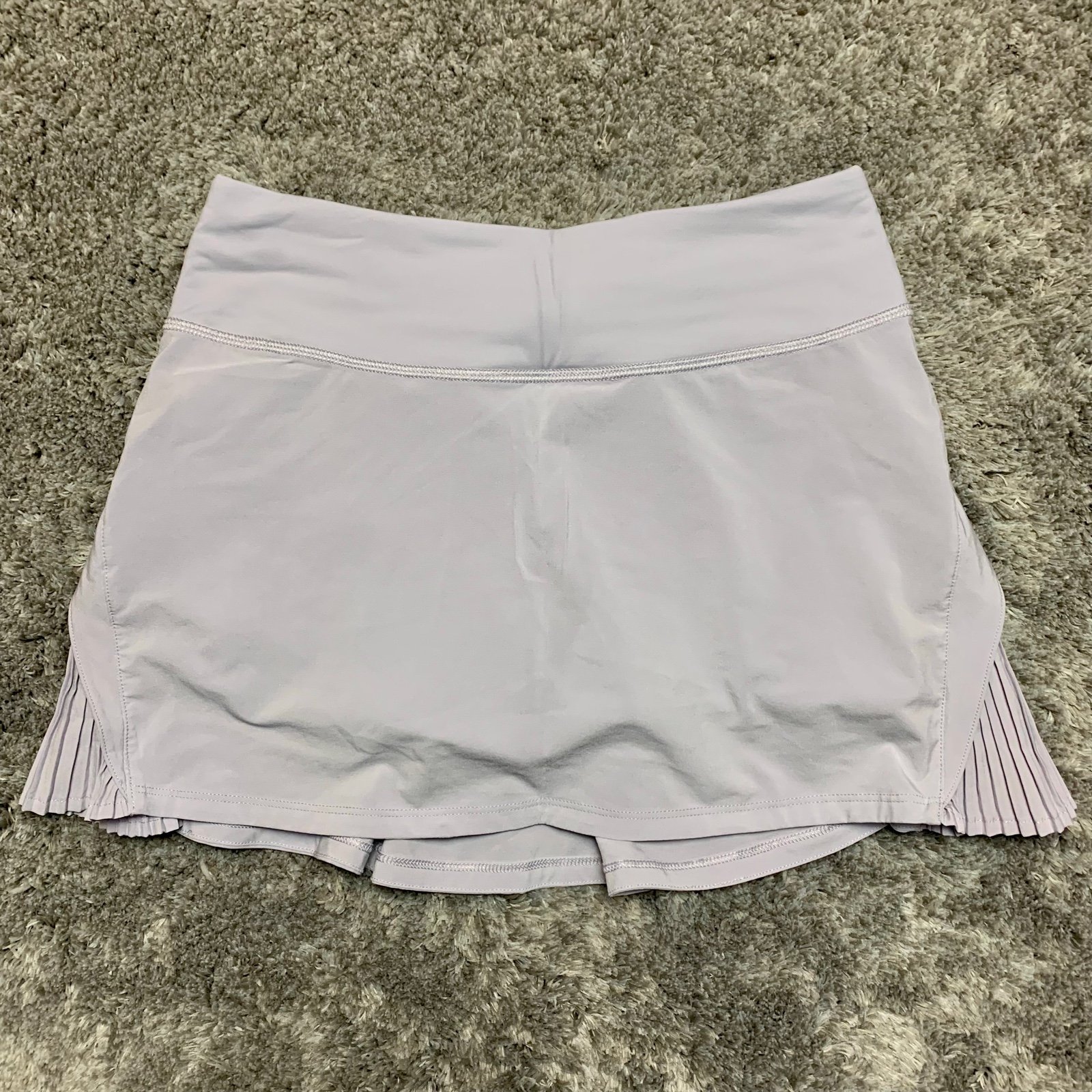 NWOT Lululemon Play Off The Pleats Skirt *Silver Lilac