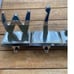 Silver WISH Initialed Stocking Hangers