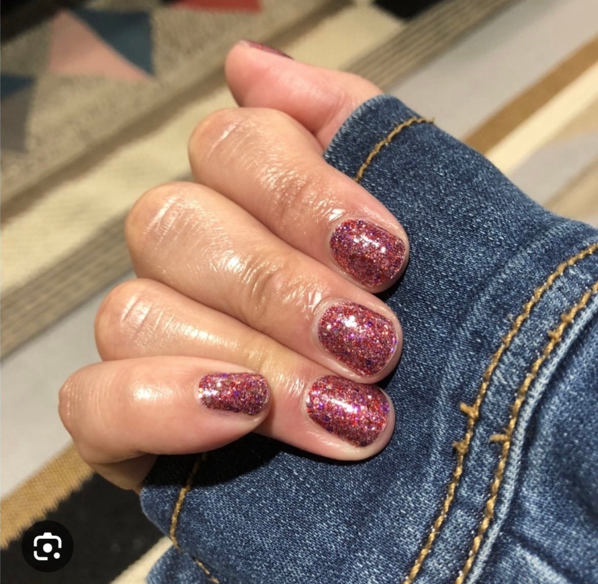 *Rare, HTF* Color Street: Southern Belle | Pink Purple Glitter Sparkle Party