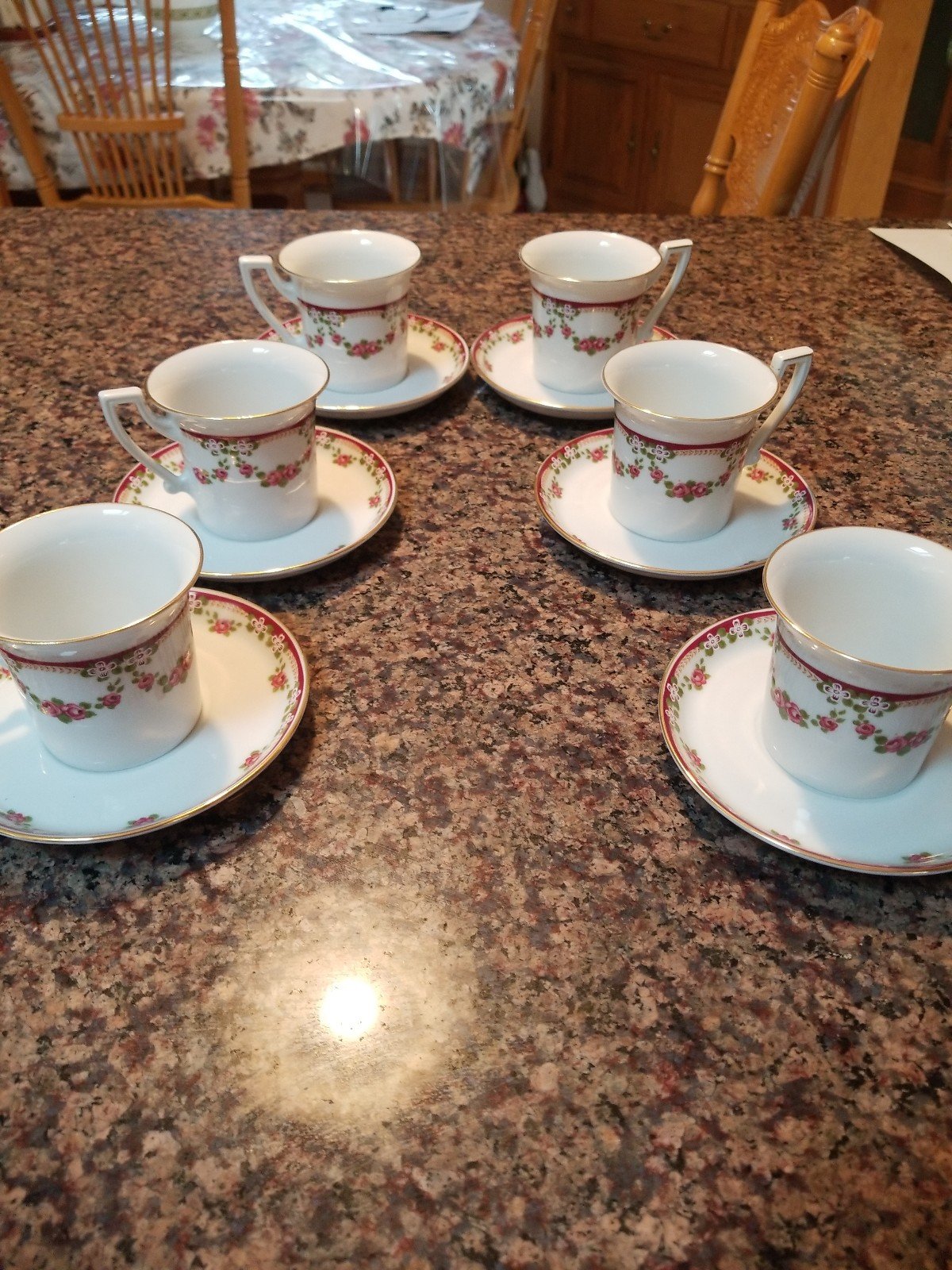 Tea cups from Germany stamped china