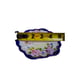 Vintage Nippon Flow Blue Floral Covered Sugar Bowl 3 Sets If Demitasse Cups...