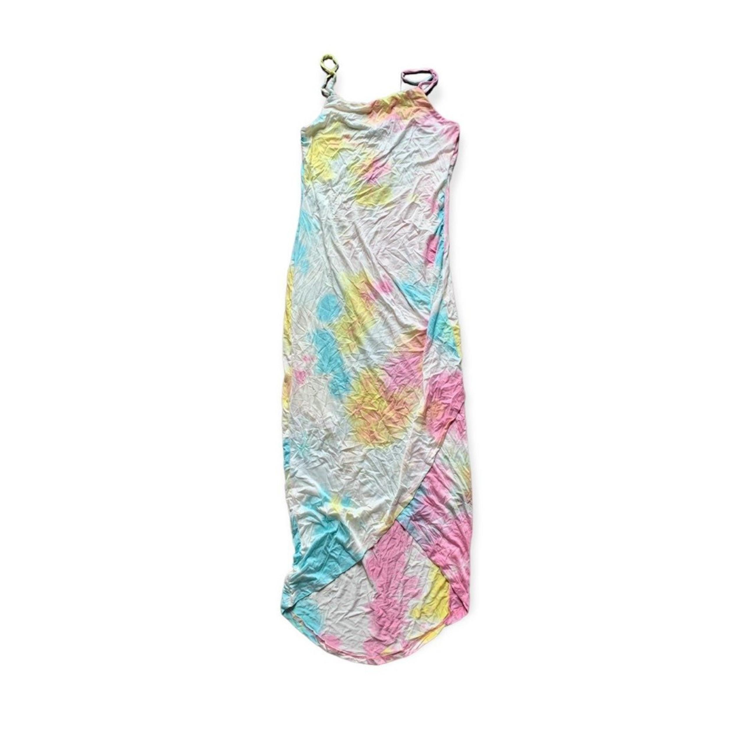 NWT Fashion Nova Good Timing Tie Dye Midi Dress M