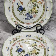 Mikasa Heritage Dinner Plates Imari Bouquet