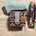 Vera Bradley Plum Crazy Note Cube/Pen NIP