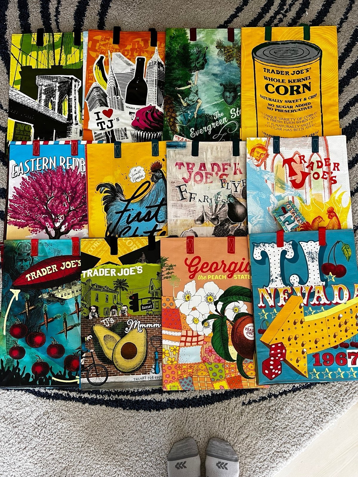 mix of traders joes mystery bags